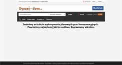 Desktop Screenshot of ogrzej-dom.pl